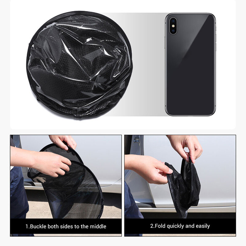 Car Static Grid Yarn Sun Shield Car Load Sun Protection Heat Insulation Electrostatic Stickers