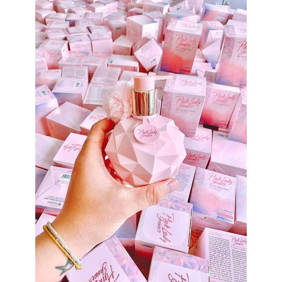 Sữa Tắm Xông Trắng Pink Lady
