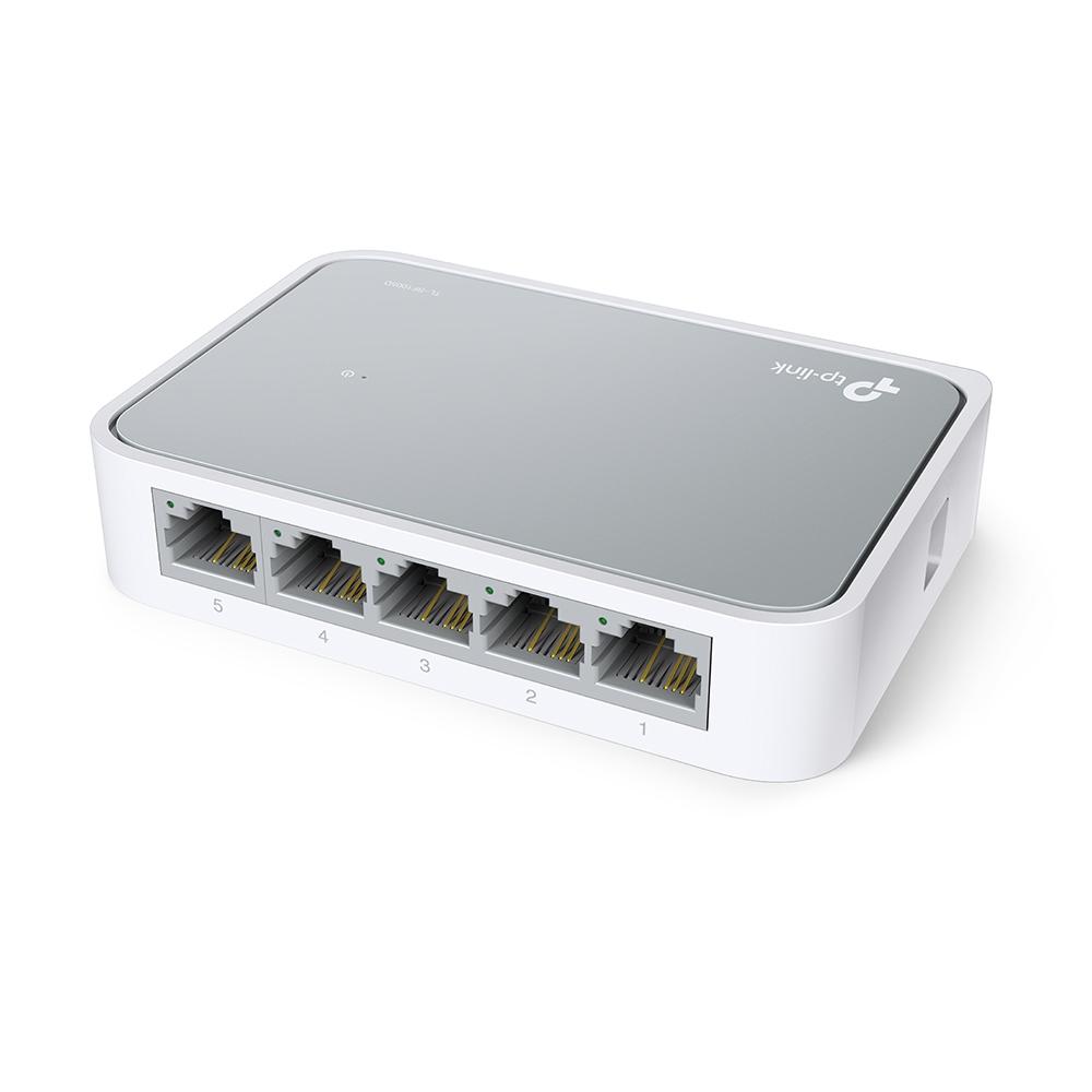Switch chia mạng 5 PORT TP-LINK TL-SF1005D Trắng Chính Hãng
