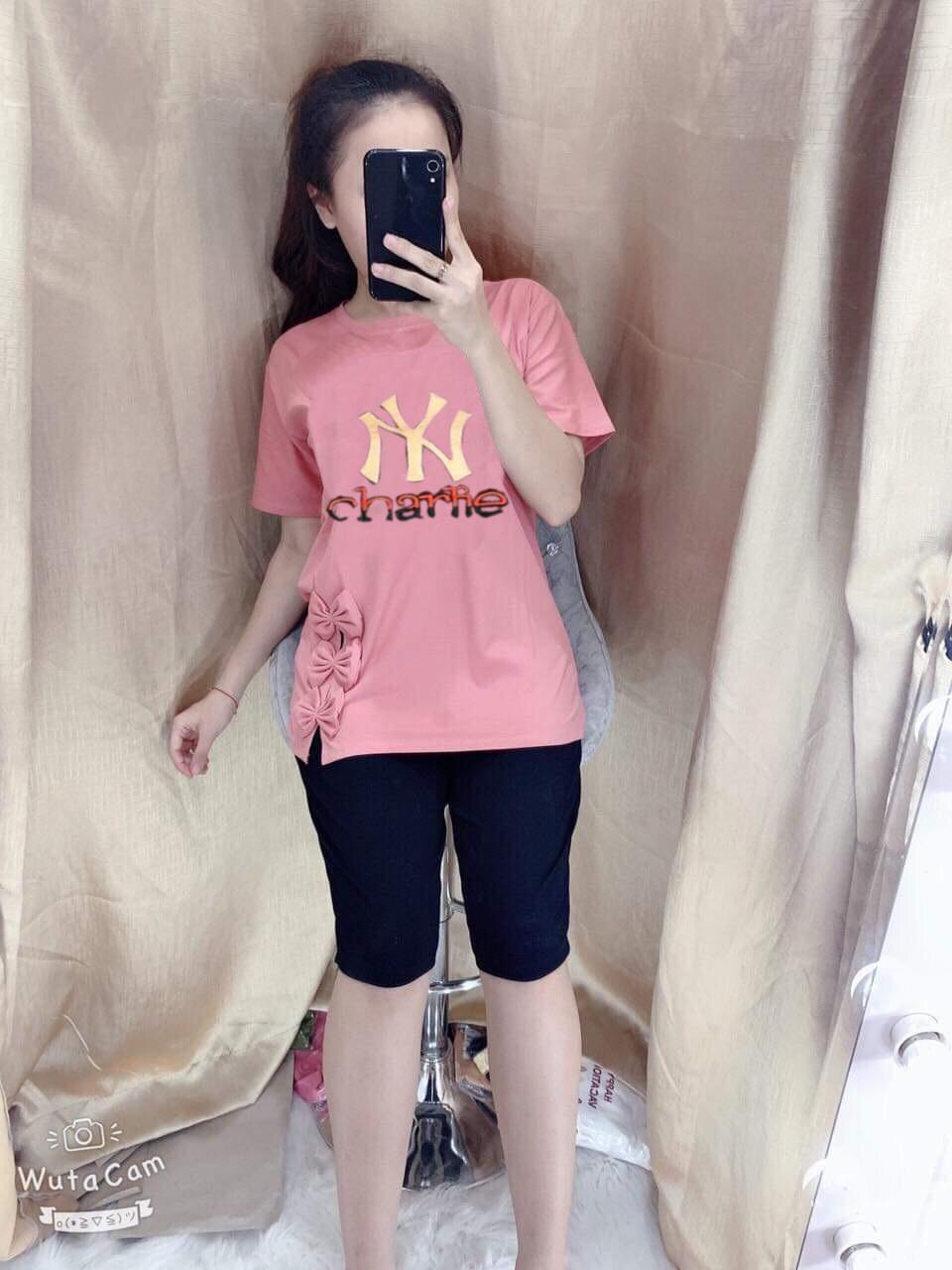 Đồ bộ lửng mặc nhà thun cotton co giãn 4 chiều / có size 70kg