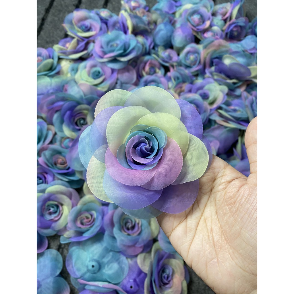 Hoa cài áo,  Hoa Hồng Cài Áo [HANN HANDMADE - Hoa cài áo, phụ kiện thời trang sỉ]