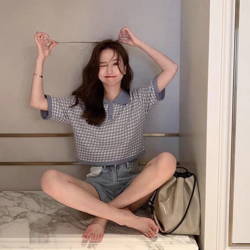 ÁO CROTOP LEN MỎNG MÙA HÈ KÈM ẢNH THẬT