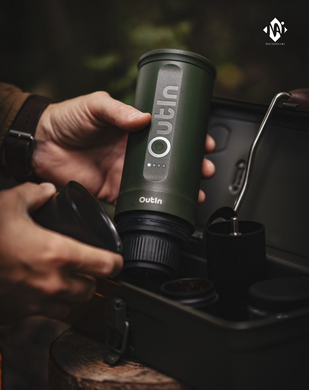 Máy pha cà phê điện cầm tay Outin Nano Portable Espresso Machine