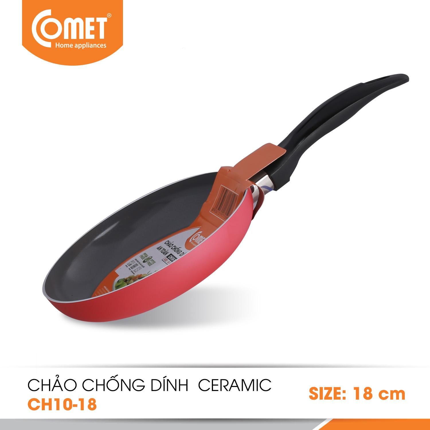 Chảo chống dính ceramic COMET - CH10-18 size 18cm