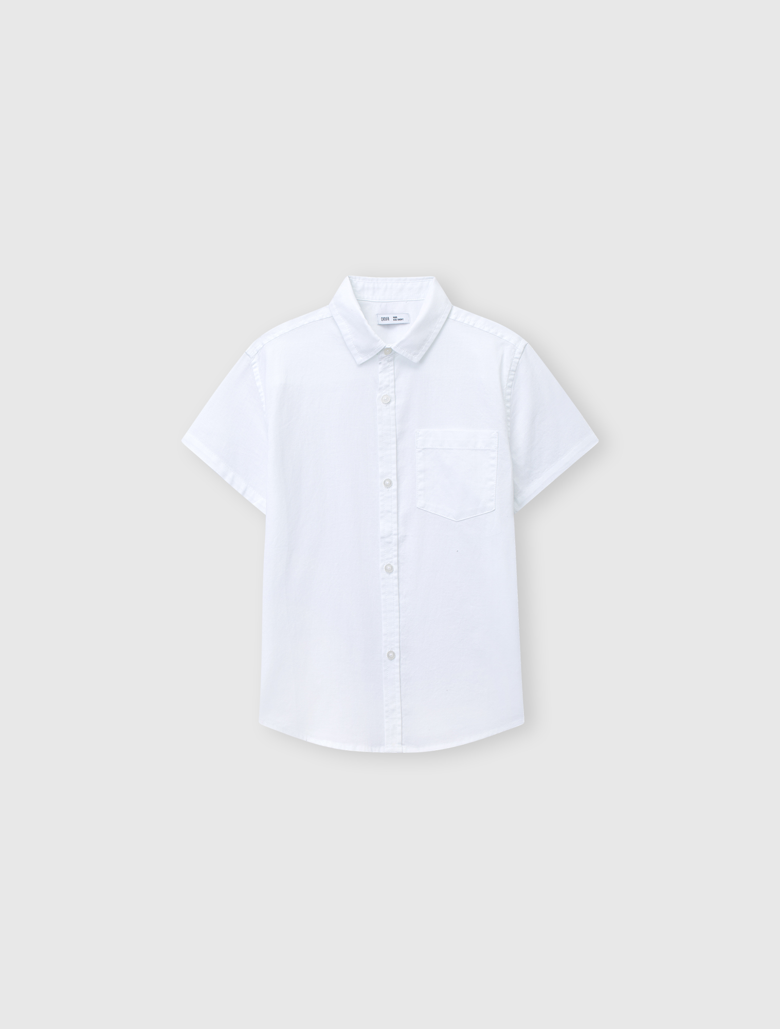 [CHỈ 5.11 VOUCHER TỚI 500K] Áo sơ mi bé trai CANIFA cotton cộc tay 2TH24A001