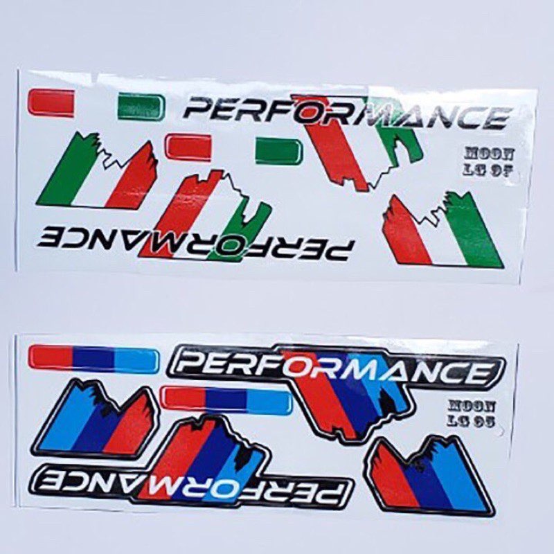 DECAL BÓNG PERFORMANCE KIỂU CỜ Ý
