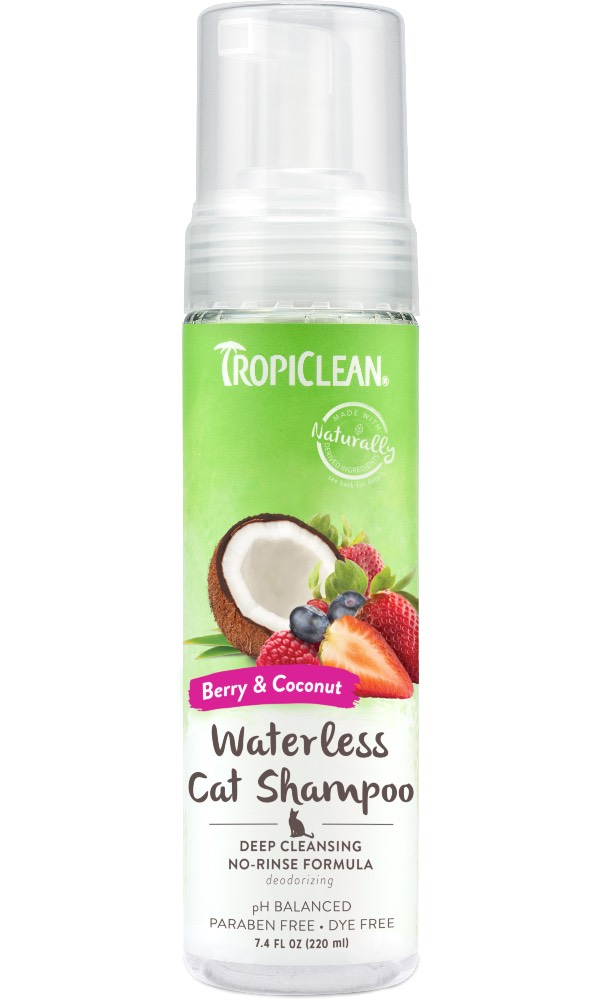 [HCM]TROPICLEAN-DẦU TẮM KHÔ ORGANIC CHO THÚ CƯNG