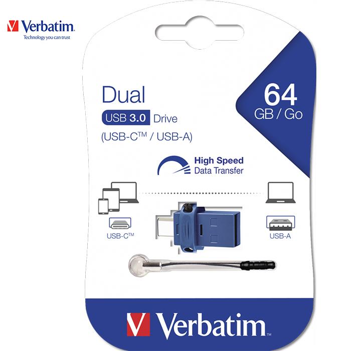 USB Verbatim OTG Type C USB 3.0 64 GB
