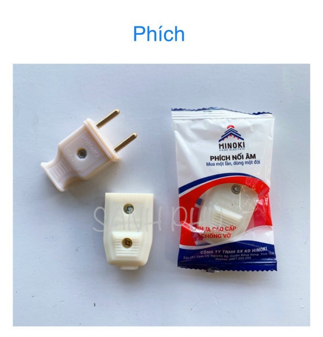 Phích nối âm hinoki hàng chính hãng