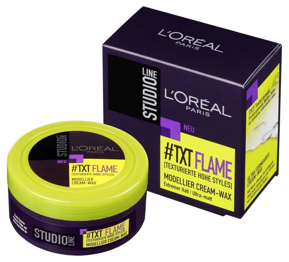 Sáp vuốt tóc LOreal Studio TXT Flame 75ml - Pháp