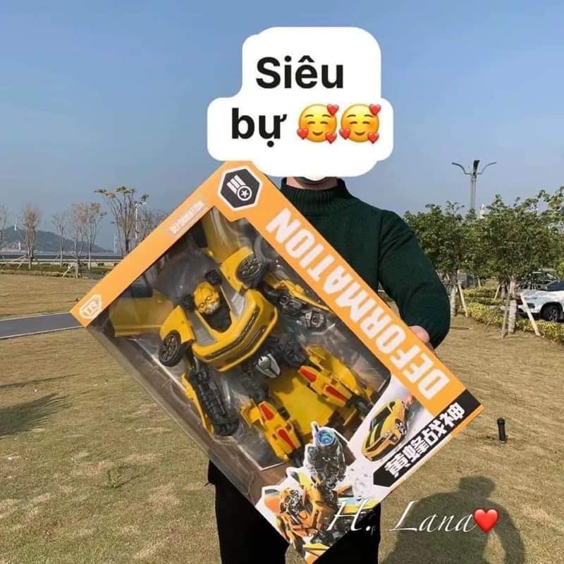 Đồ chơi robot biến hình bumblebee optimus prime dành cho bé