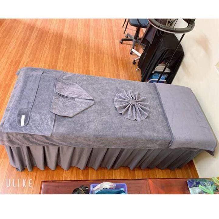 KHĂN TRẢI GIƯỜNG SPA, KT 90*190