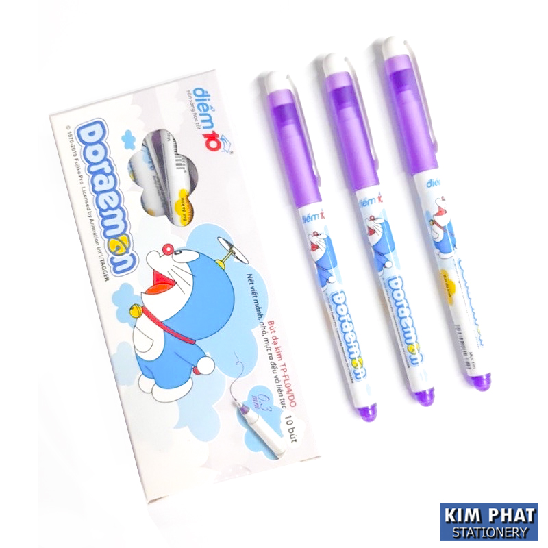 Hộp 10 bút dạ kim THIÊN LONG FL-04 (Beebee)