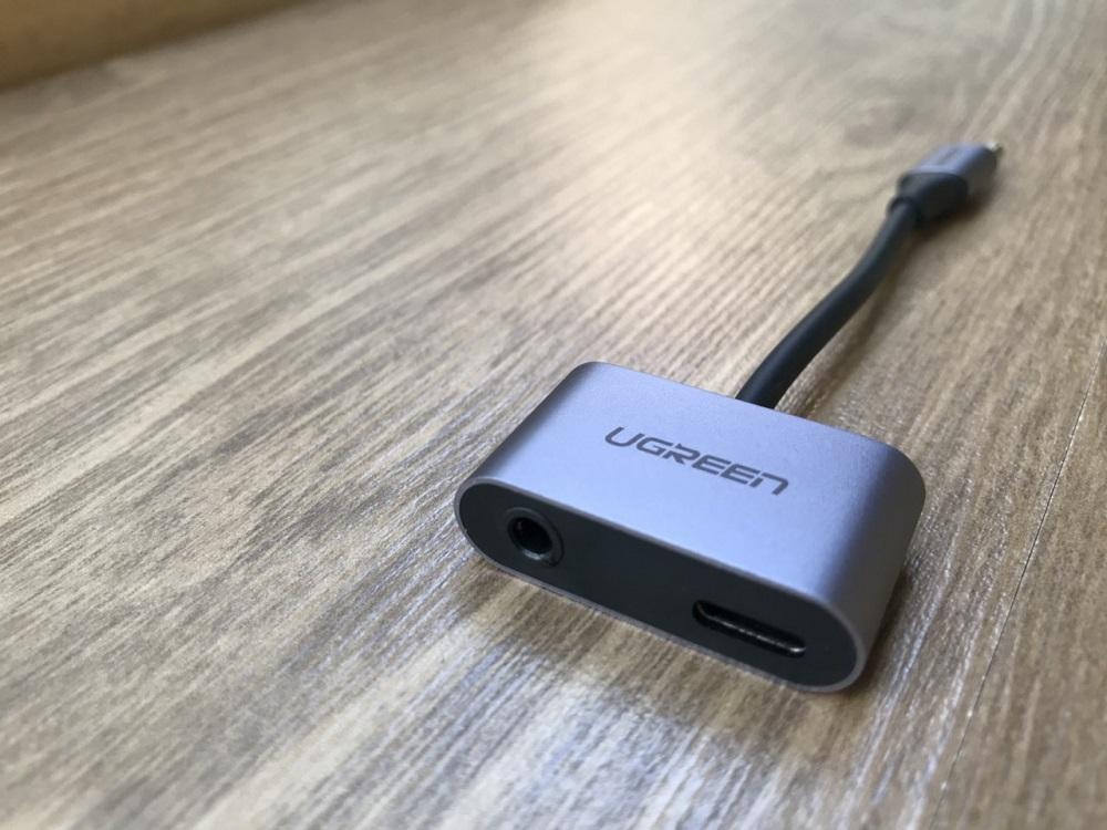 Cáp Chuyển Đổi Type-C To 3,5mm Hỗ Trợ Cổng Sạc USB-C Ugreen 50596