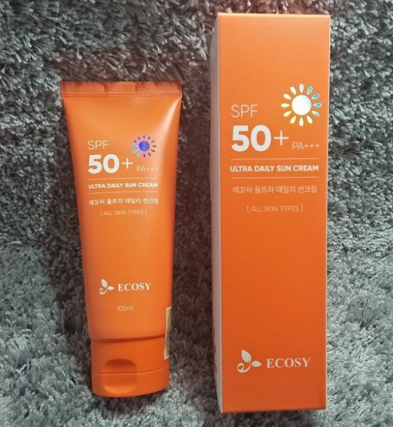 Kem Chống Nắng Ecosy Ultra Daily Sun Cream SPF 50+ PA+++ nhập khẩu