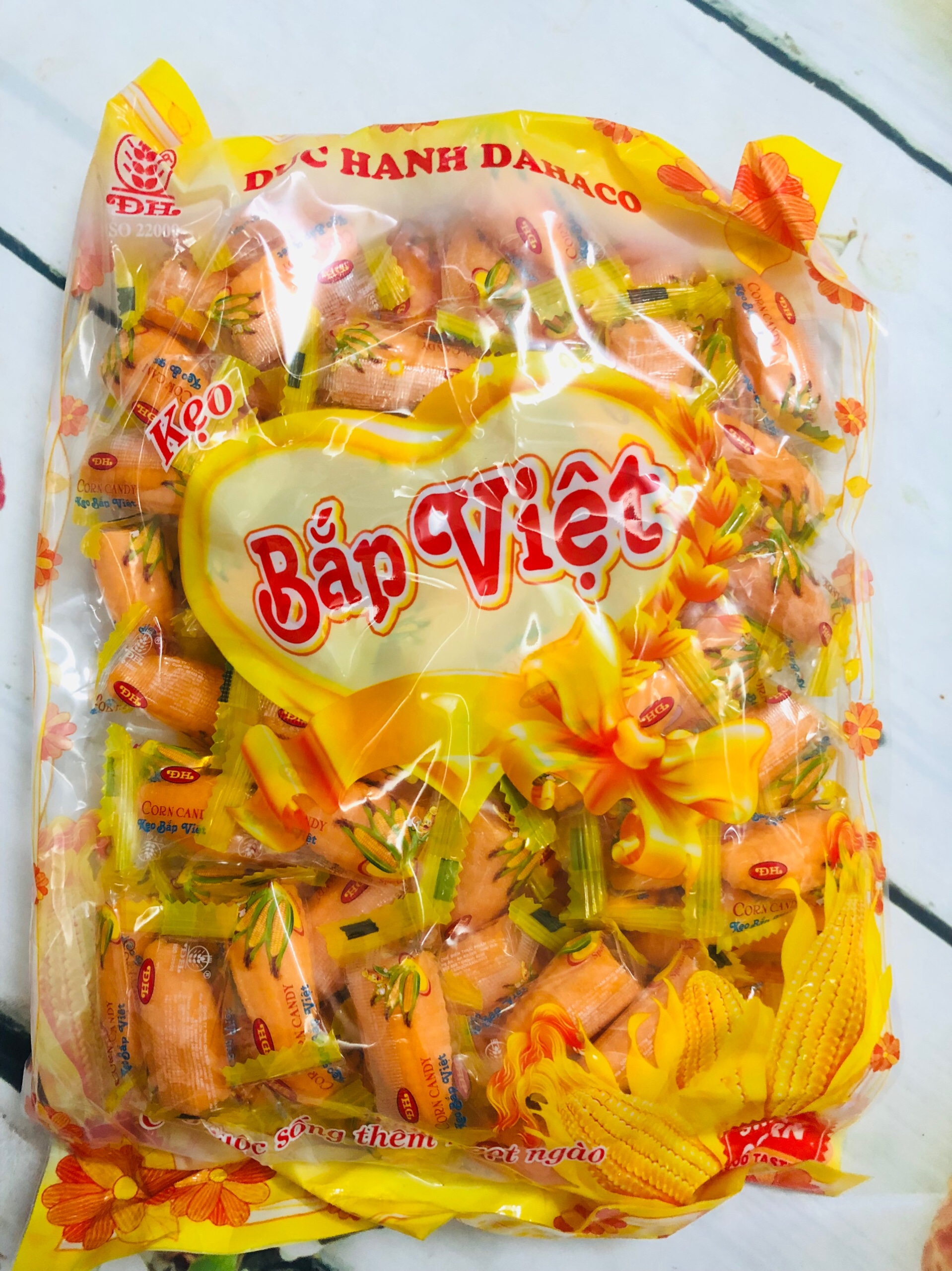 500g kẹo dẻo hình trái bắp