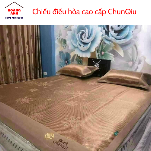 Chiếu điều hòa cao cấp ChunQiu hàng nhập khẩu, chiếu sợi cói dùng mùa hè, nhiều kích thước