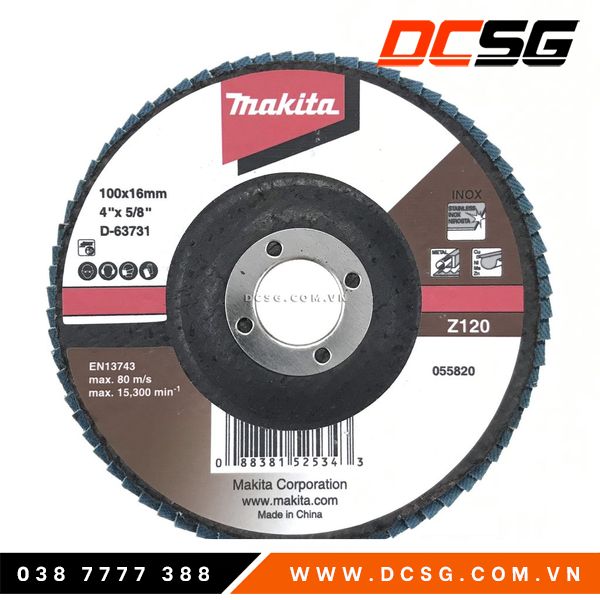 Nhám xếp 100mm Z120 Makita D-63731