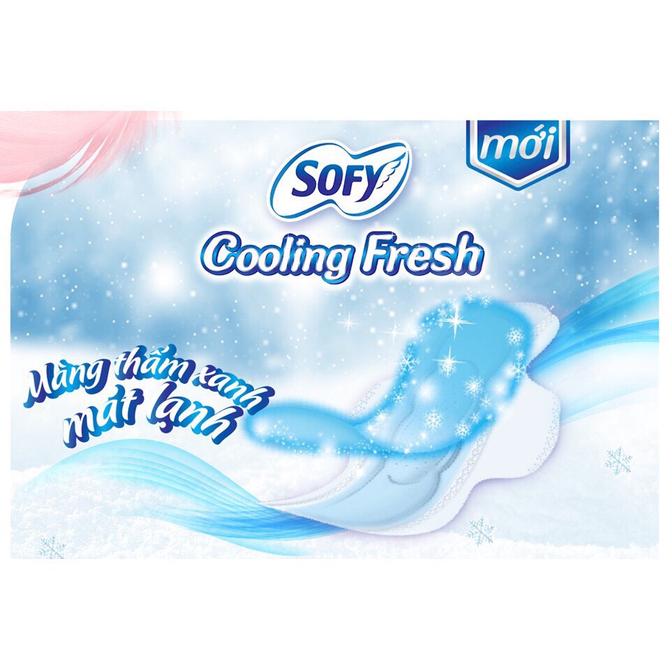 Băng vệ sinh Sofy Cooling Fresh 23cm gói 8 miếng