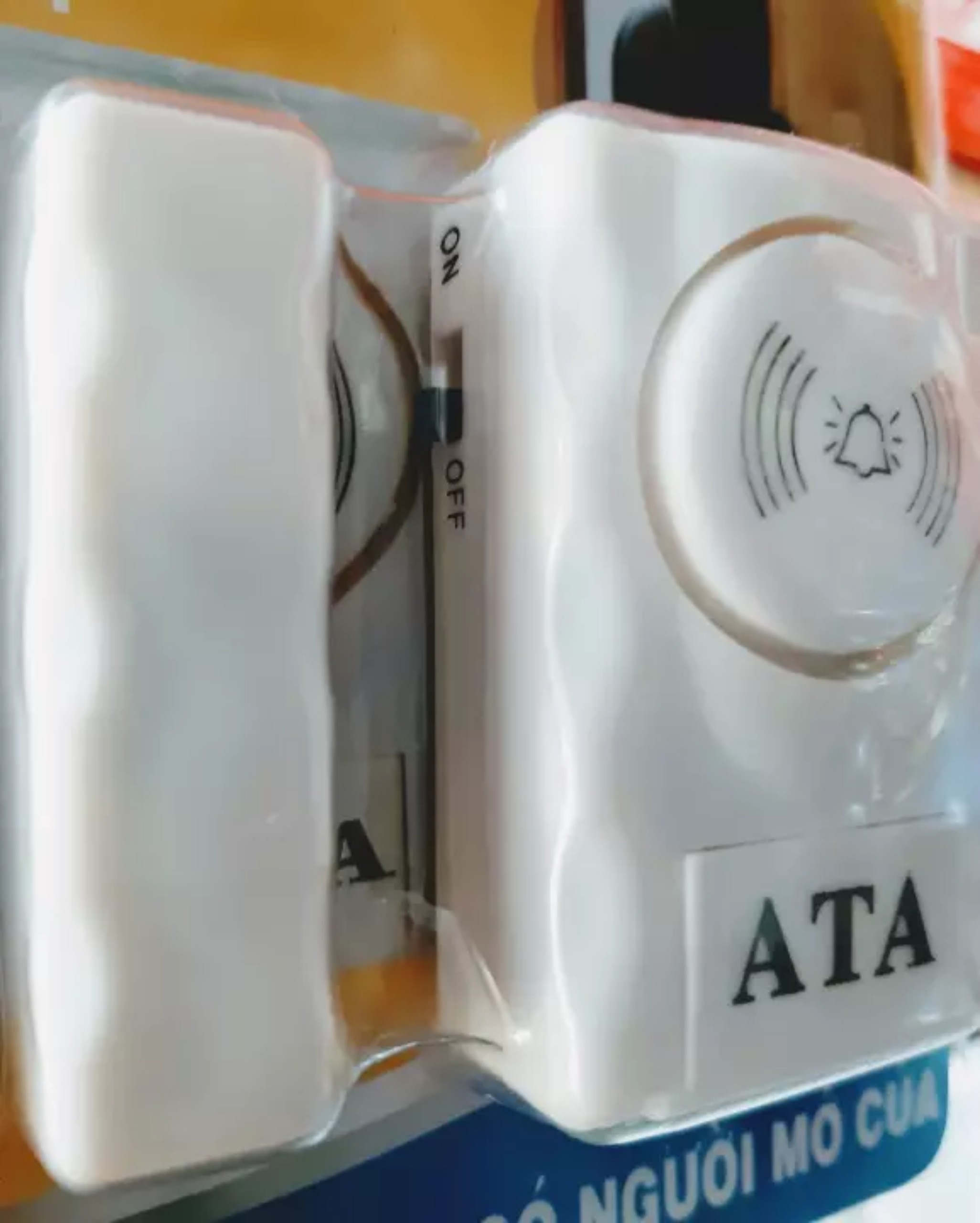 CHUÔNG CỬA TỪ BÁO ĐỘNG CAO CẤP ATA AT-007 CHÍNH HÃNG