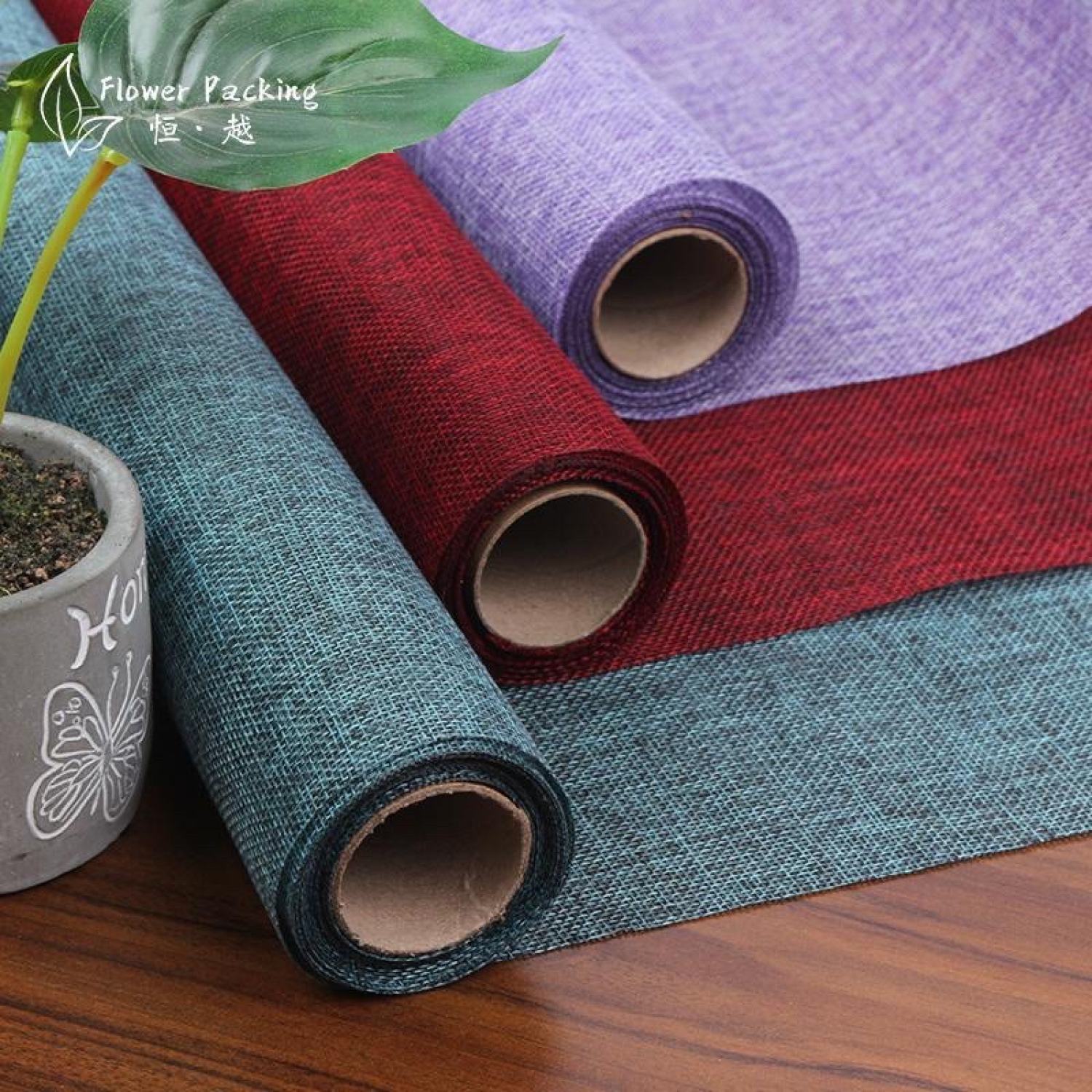 Cuộn vải bao bố,cuộn vải gói hoa,trang trí, ( cuộn lưới mắt nhỏ)