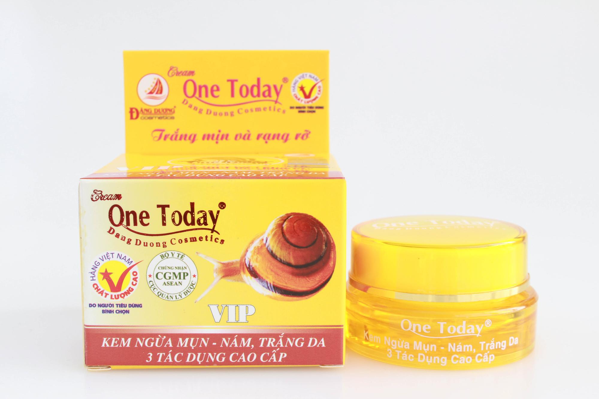 Kem One Today Đăng Dương Ngừa Mụn 3 Tác Dụng