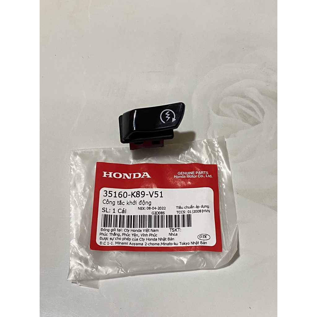 Công tắc khởi động Wave alpha 110, Wave S,RS,RSX 110  (35160K89V51)