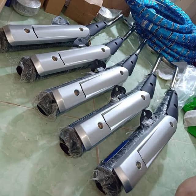 Pô Spark móc ấm nổ êm lắp Sirius 50-110cc