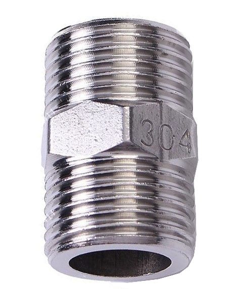 [Vật Tư Điện Nước]  Kép INOX Ren Ngoài 1/2 (15)
