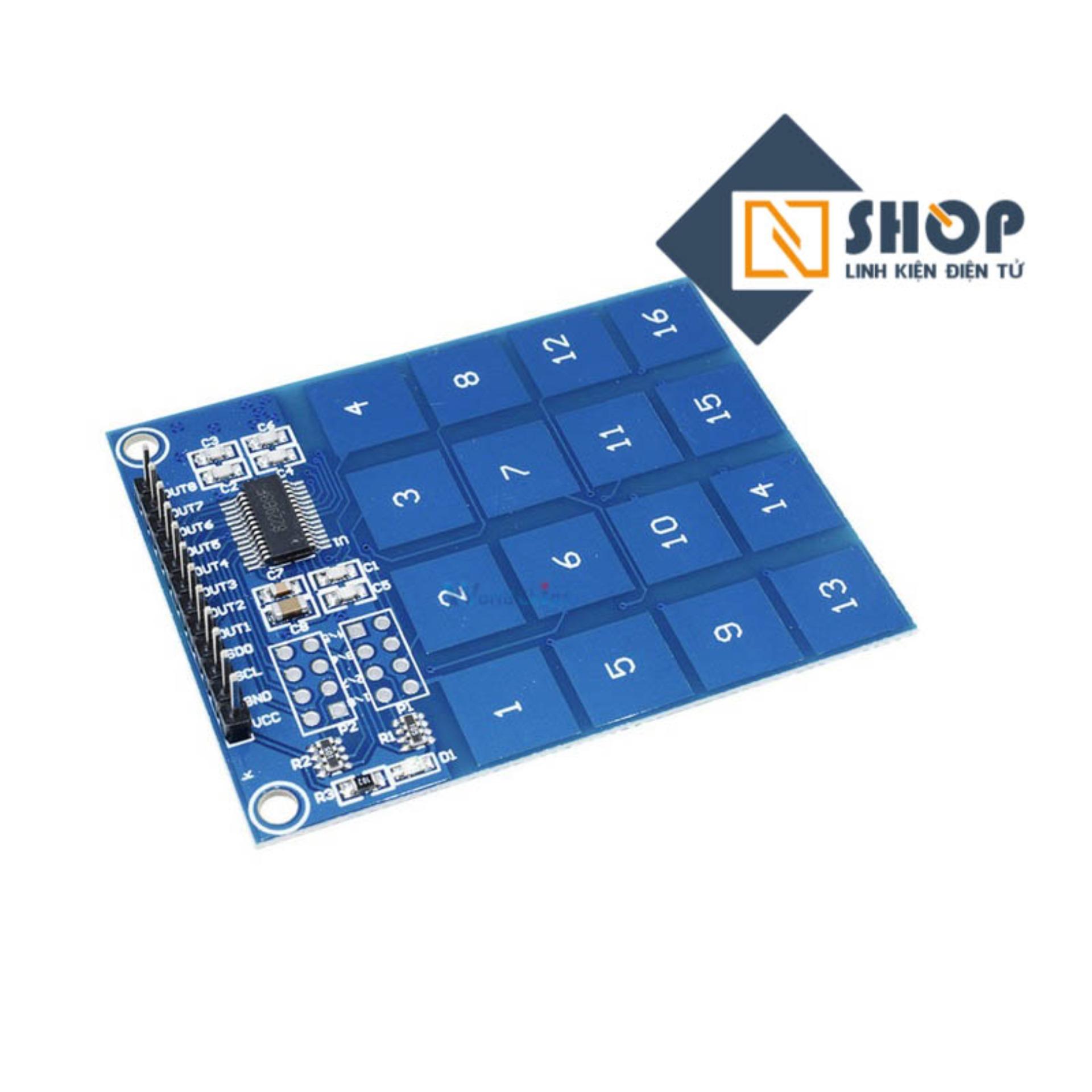 Bàn Phím Cảm Ứng Điện Dung TTP229 16 kênh