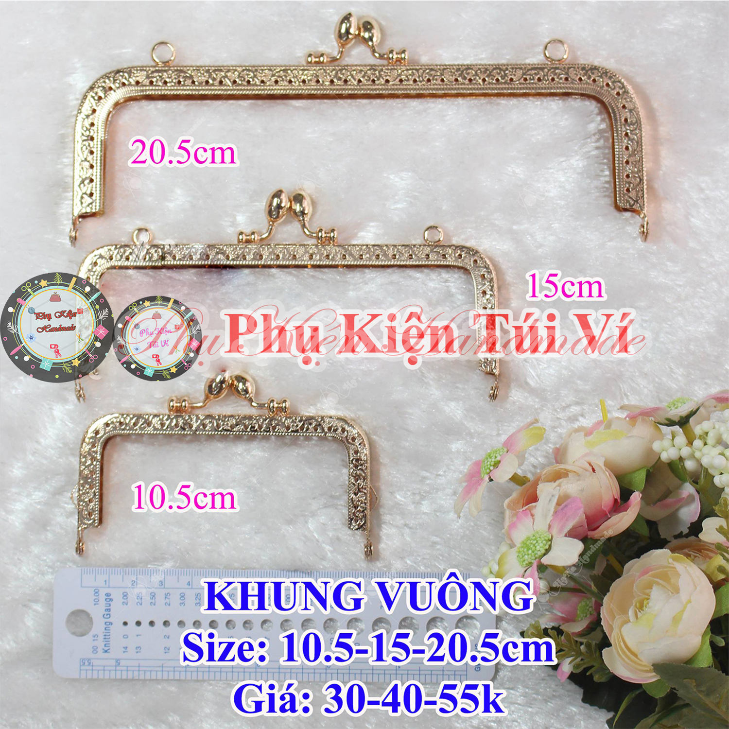 Square Frame Handbag (3 Sizes)