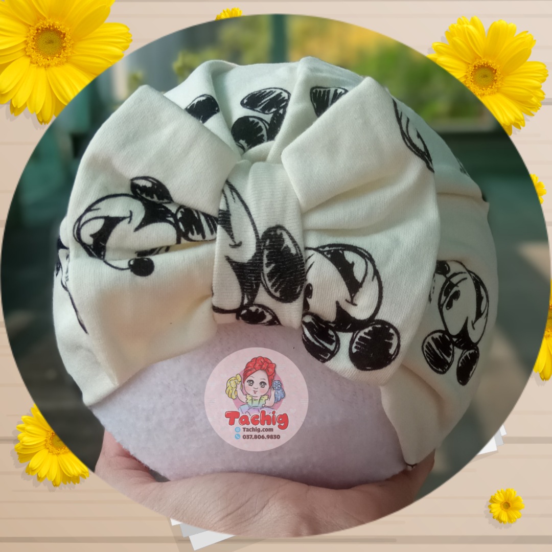 Mũ Tuban Cho Bé, Hình Mickey Siêu Cute.