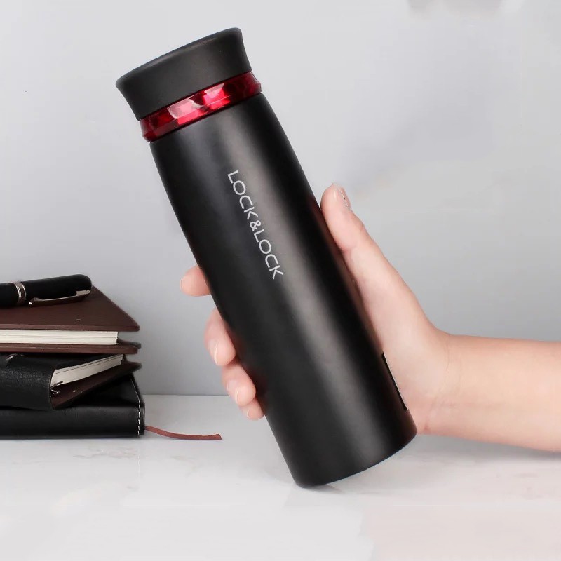 [HCM]Bình giữ nhiệt Lock&Lock Feather Light 450ml LHC4131BKR