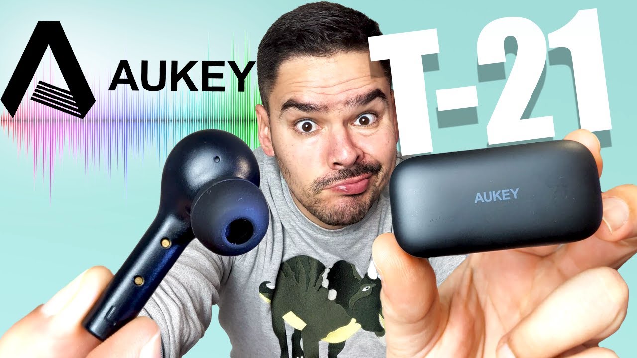 Tai nghe nhét tai không dây aukey ep-t21 bluetooth 5.0 tws chống ồn thời lượng sử dụng pin 30 giờ ipx4