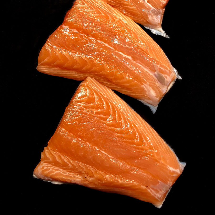 HCM - Phi lê đuôi cá hồi tươi 250gr