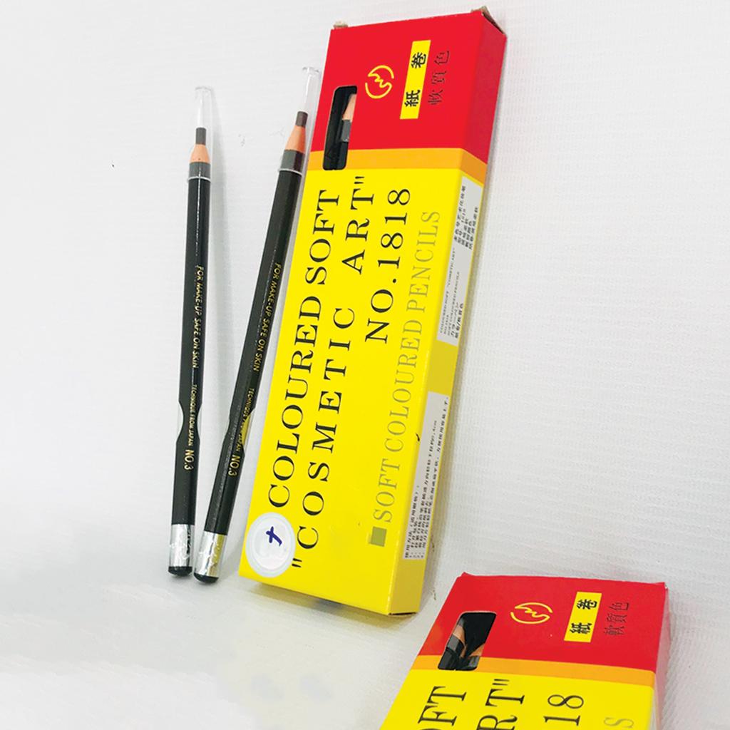 [HCM]Chì xé kẻ mày 2 tem cao cấp ( Màu Nâu )