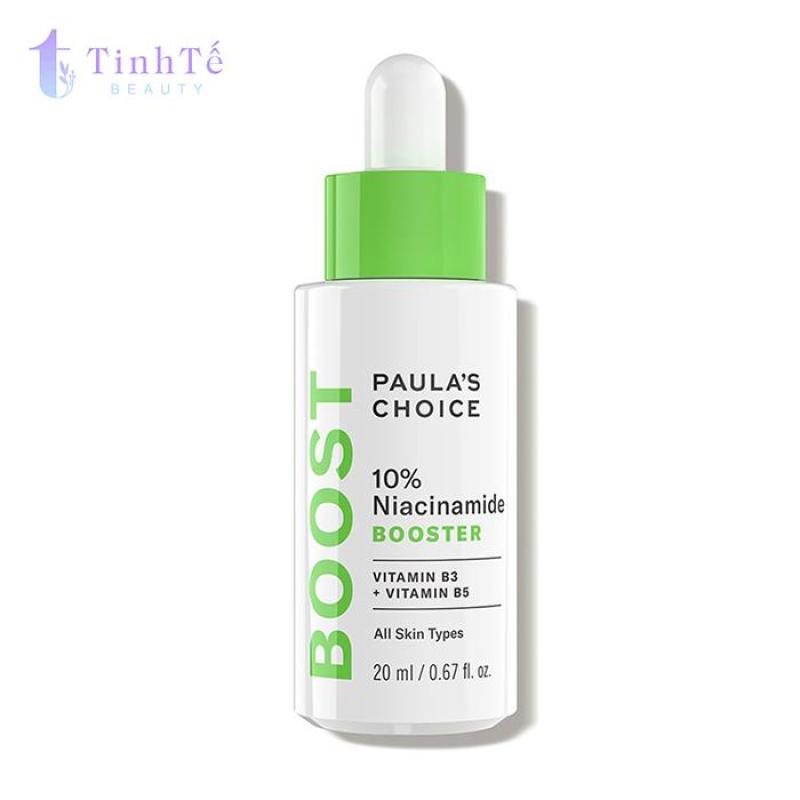 Tinh chất làm se khít lỗ chân lông và làm sáng da Paulas Choice 10% Niacinamaide Booster 20ml