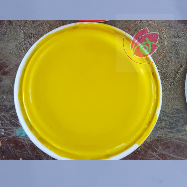 Sơn chậu kiểng OKAY hệ nước màu vàng nắng 1 kg