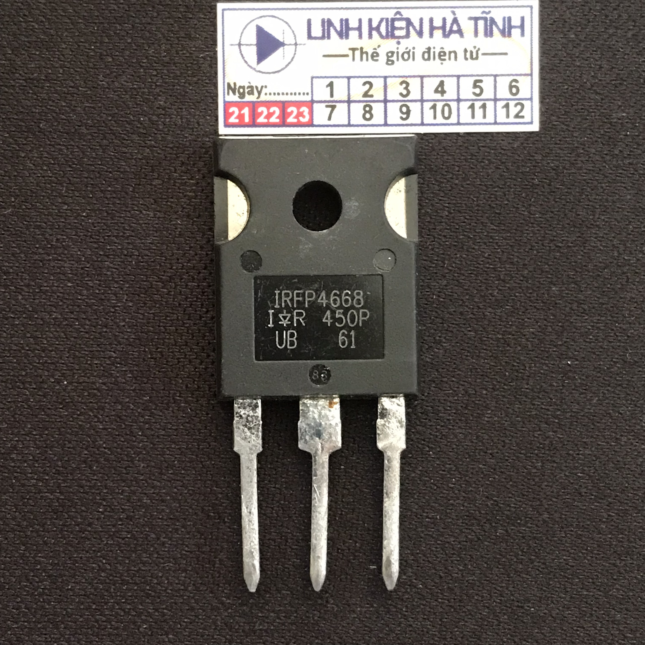IRFP4668 MOSFET N-CH 130A 200V To-247 chính hãng tháo máy