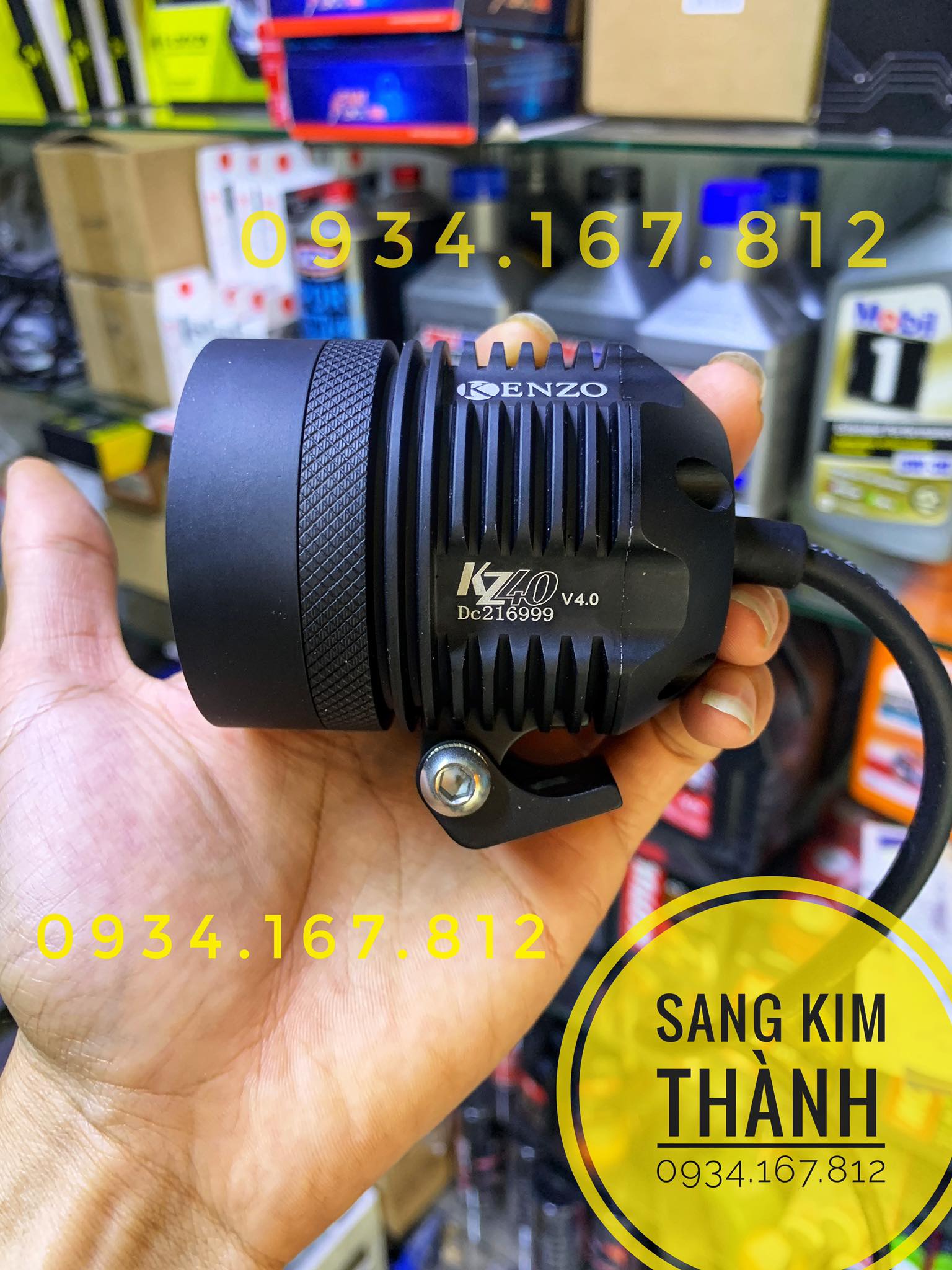 Đèn Trợ Sáng Kenzo Kz40 v4.0 Chip Led Osram Đức