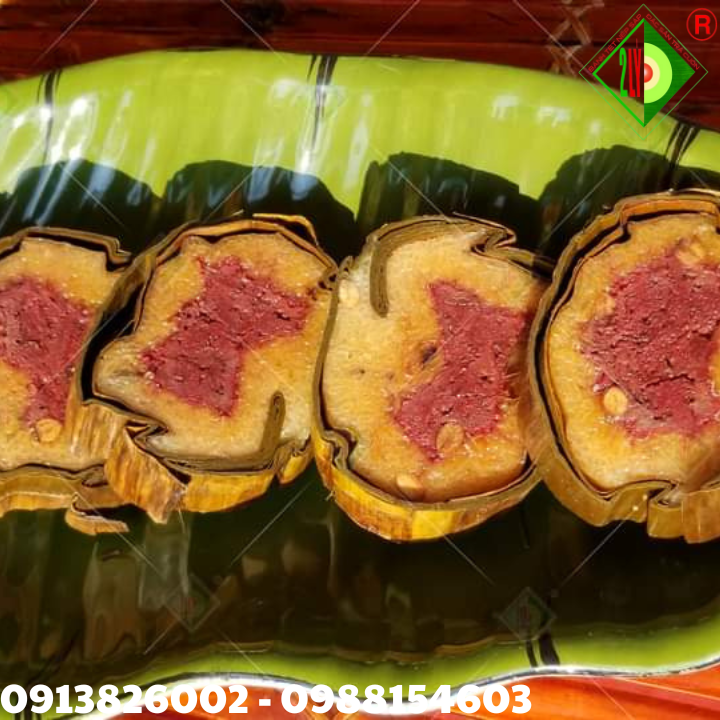 Bánh Tét Nhân Chuối [Bánh tét Trà Cuôn Hai Lý tại Trà Vinh]