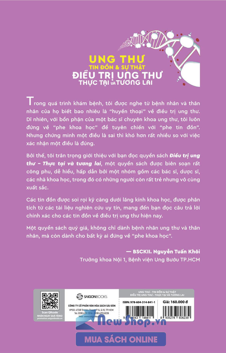 Bộ Sách Ung Thư - Tin Đồn Và Sự Thật (Bộ 2 Cuốn) - Newshop