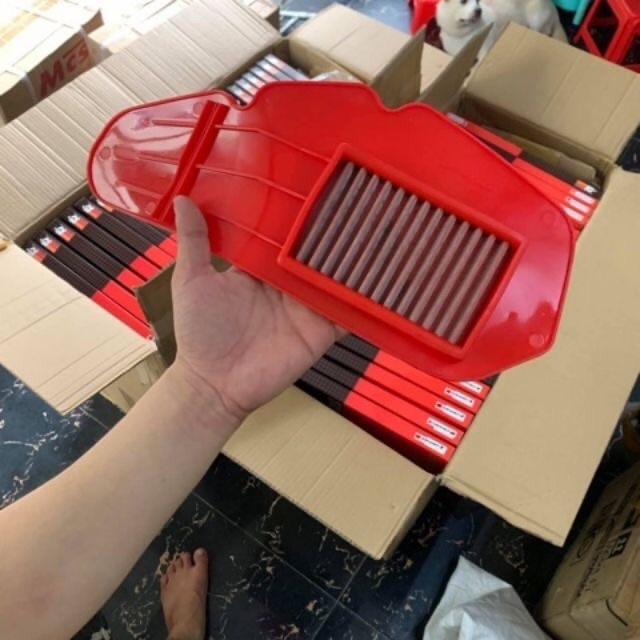 [HCM]Lọc gió thép đỏ KN gắn Vario Sh mode