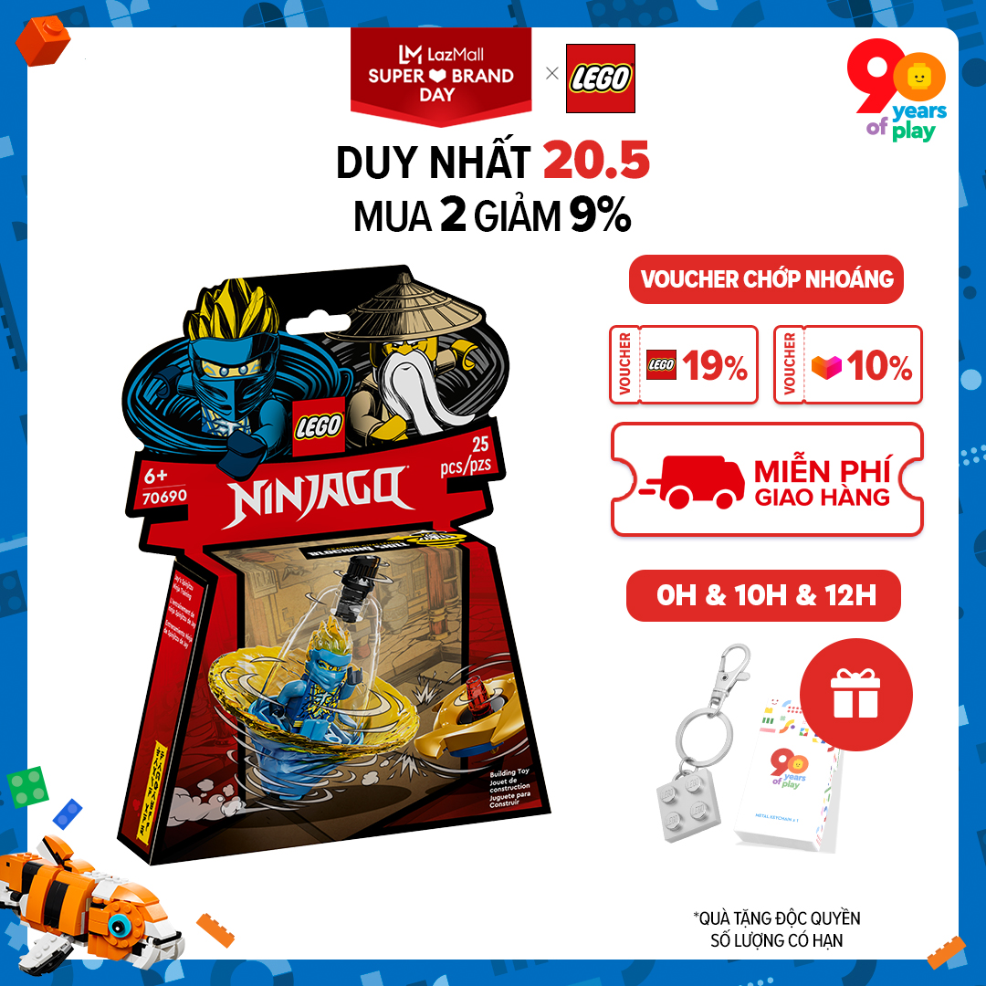 LEGO Ninjago 70690 Con quay lốc xoáy của (25 chi tiết) - MixASale
