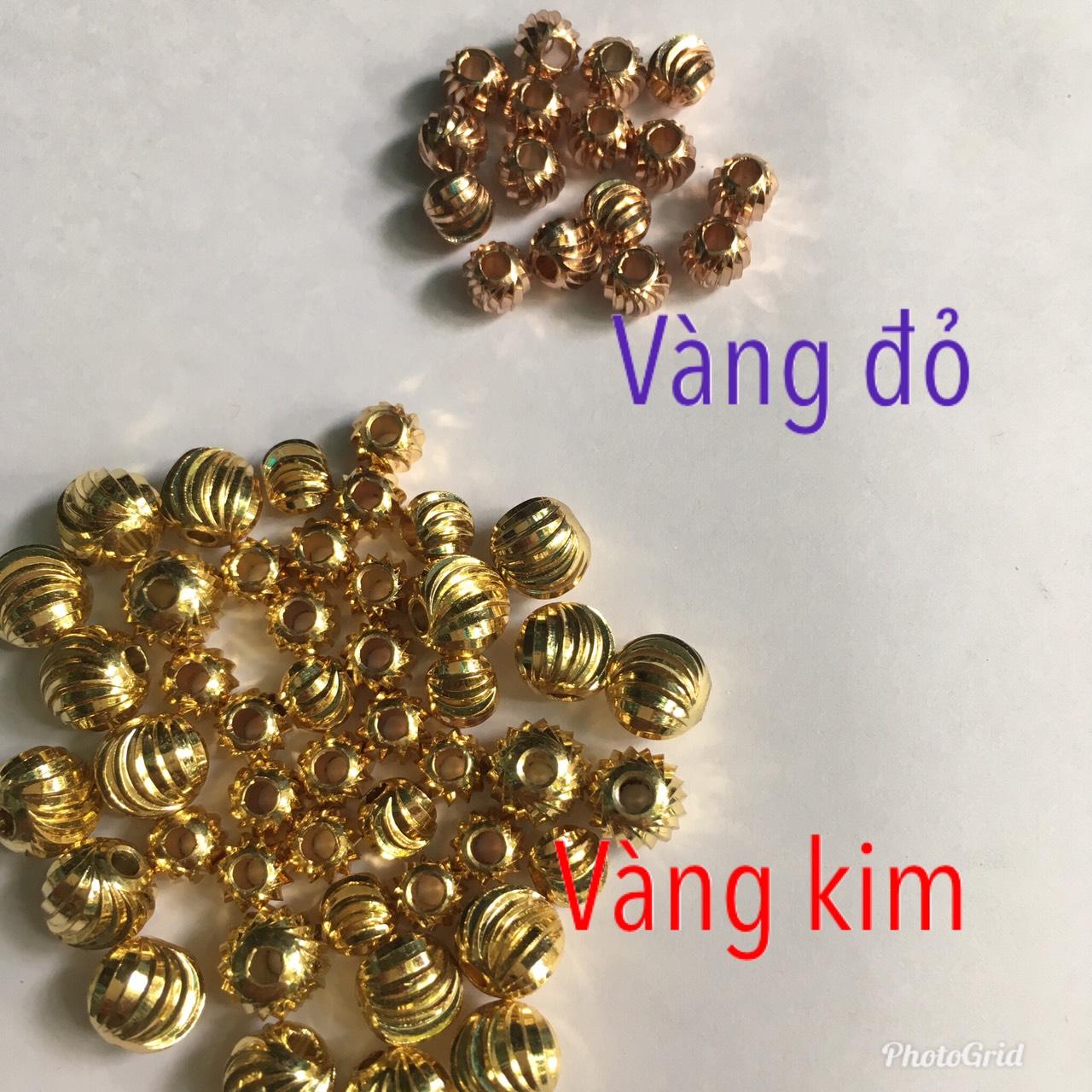 Hạt đá xoắn size 4-8mm (chọn mẫu)