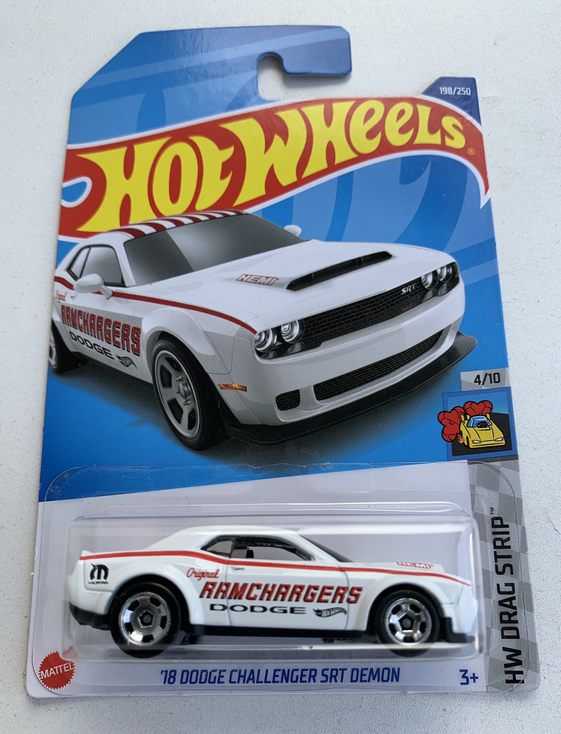 Hot Wheels '18 Dodge Challenger SRT Demon (RAMCHARGER)