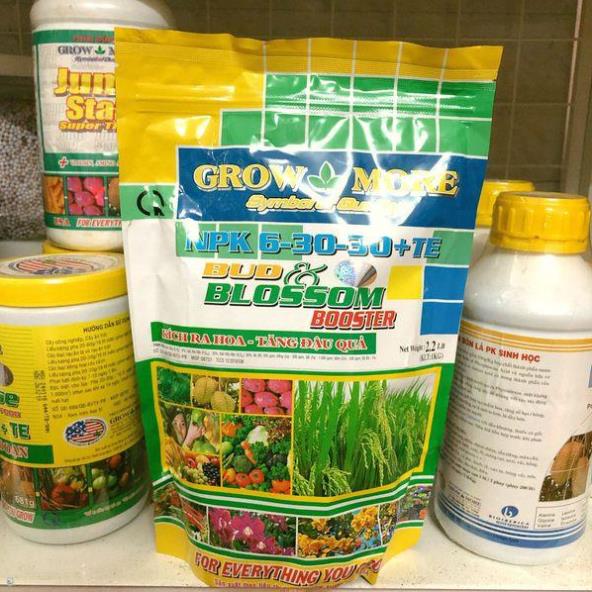Phân bón cao cấp kích ra hoa, tăng đậu quả npk 6-30-30 + te 1kg