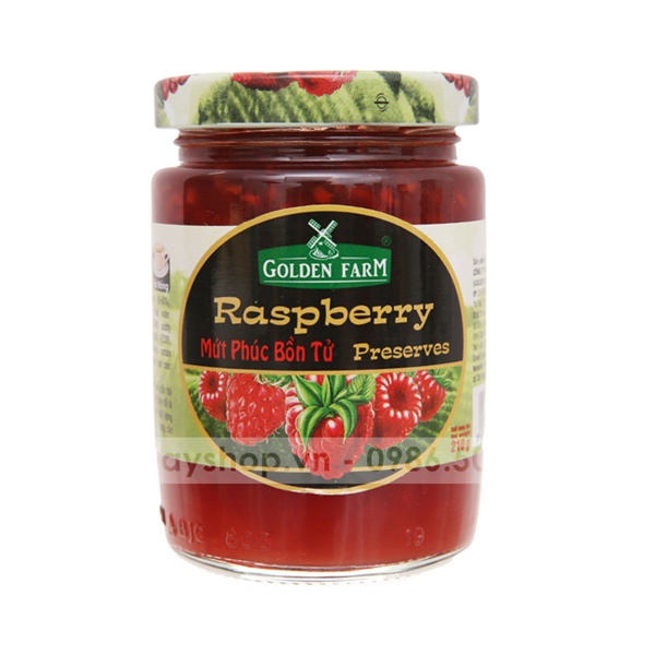 Mứt phúc bồn tử Preserves Golden Farm