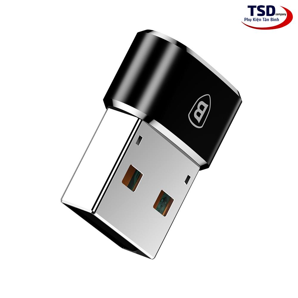 Đầu Chuyển USB Sang Type-C Tốc Độ Cao Baseus ( Max 5A )