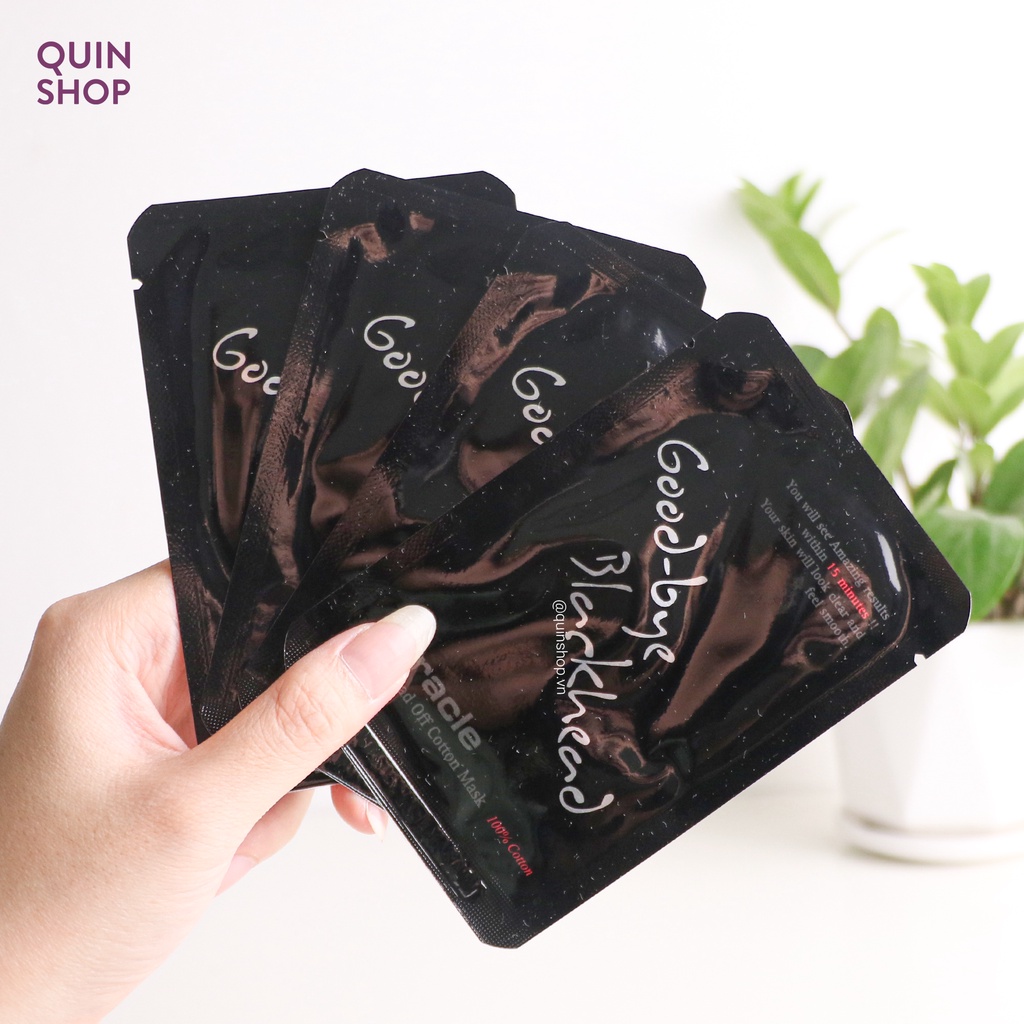 [HCM]Miếng Đẩy Mụn Đầu Đen Ciracle Goodbye Blackhead Off Cotton Mask